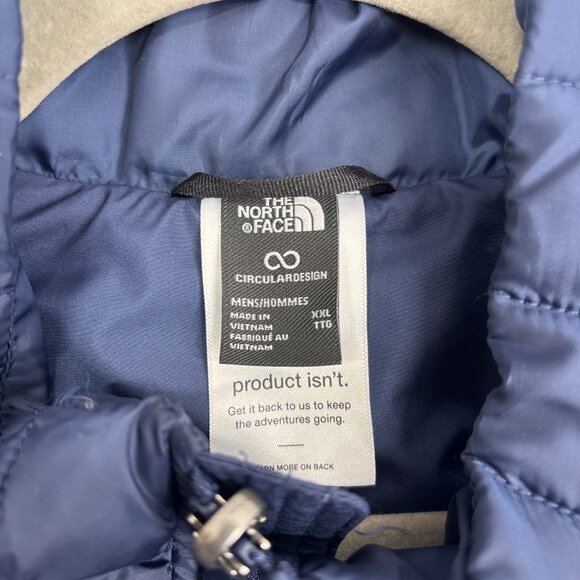 The North Face Men's Thermalball Insulated Jacket Size XXL/2X Summit Navy NWT - Picture 7 of 14